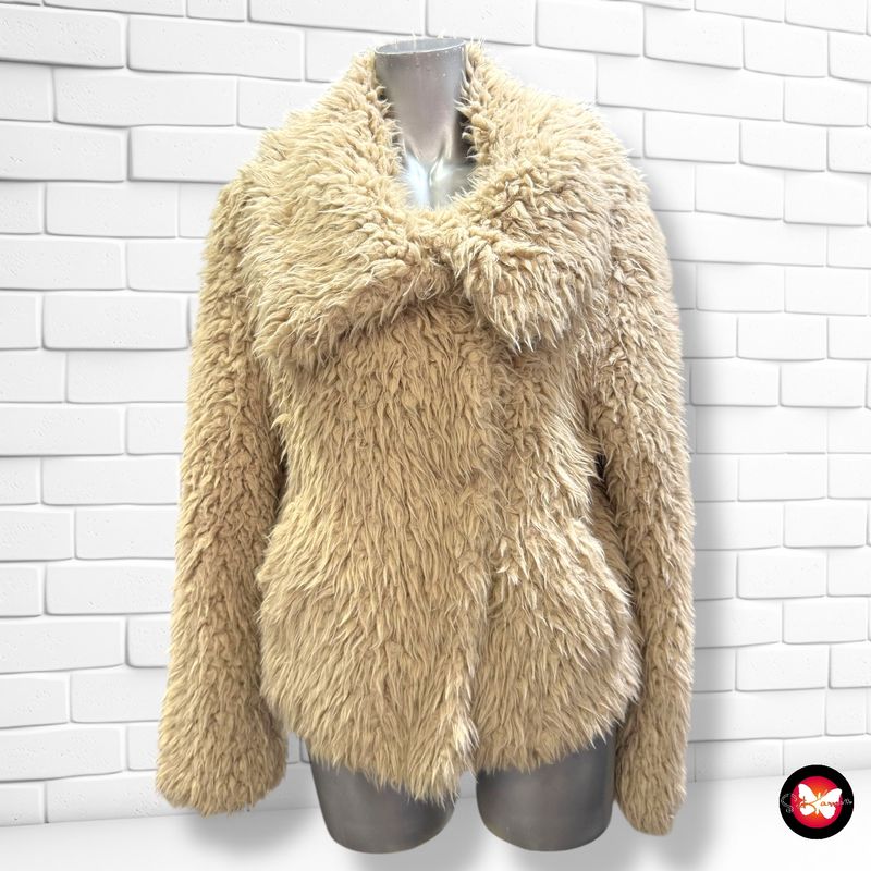 Abrigo de pelo ZARA Talla M