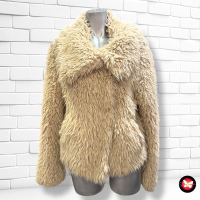 Abrigo de pelo ZARA Talla M