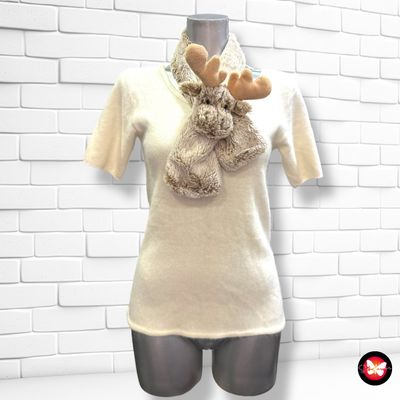 **HOY** Bufanda navideña de pelito “reno”