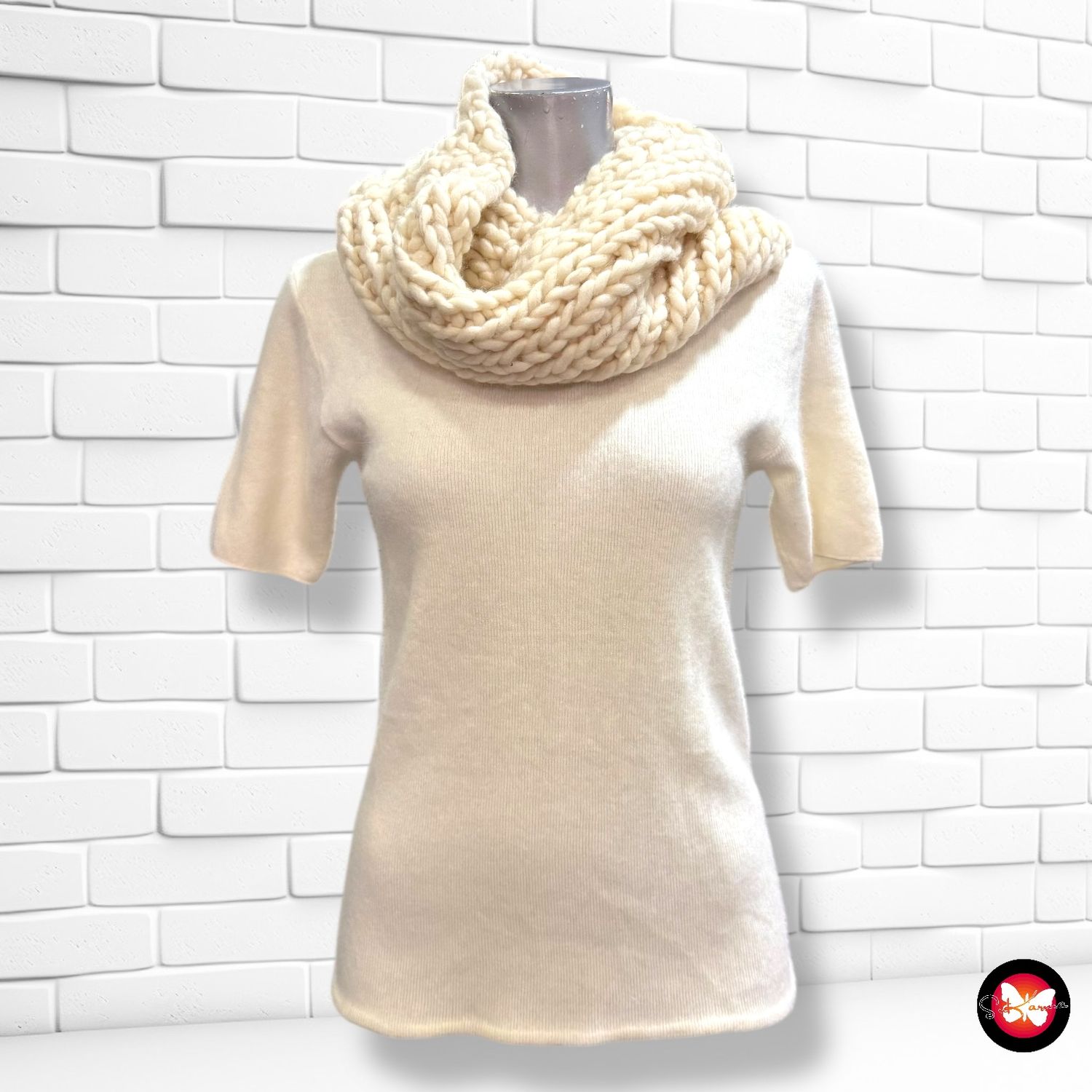 **HOY** Bufanda sinfín (cuello) de punto grueso