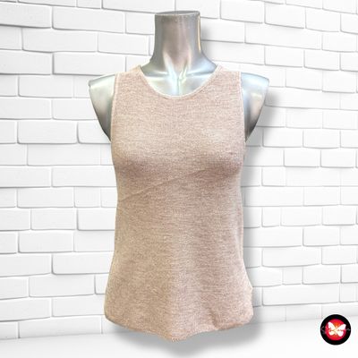 Jersey de noche con lurex sin mangas MANGO Talla S