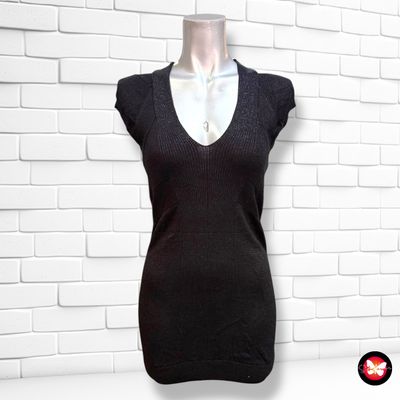 **HOY** Vestido de punto de noche con lurex MANGO Talla M (pequeña)