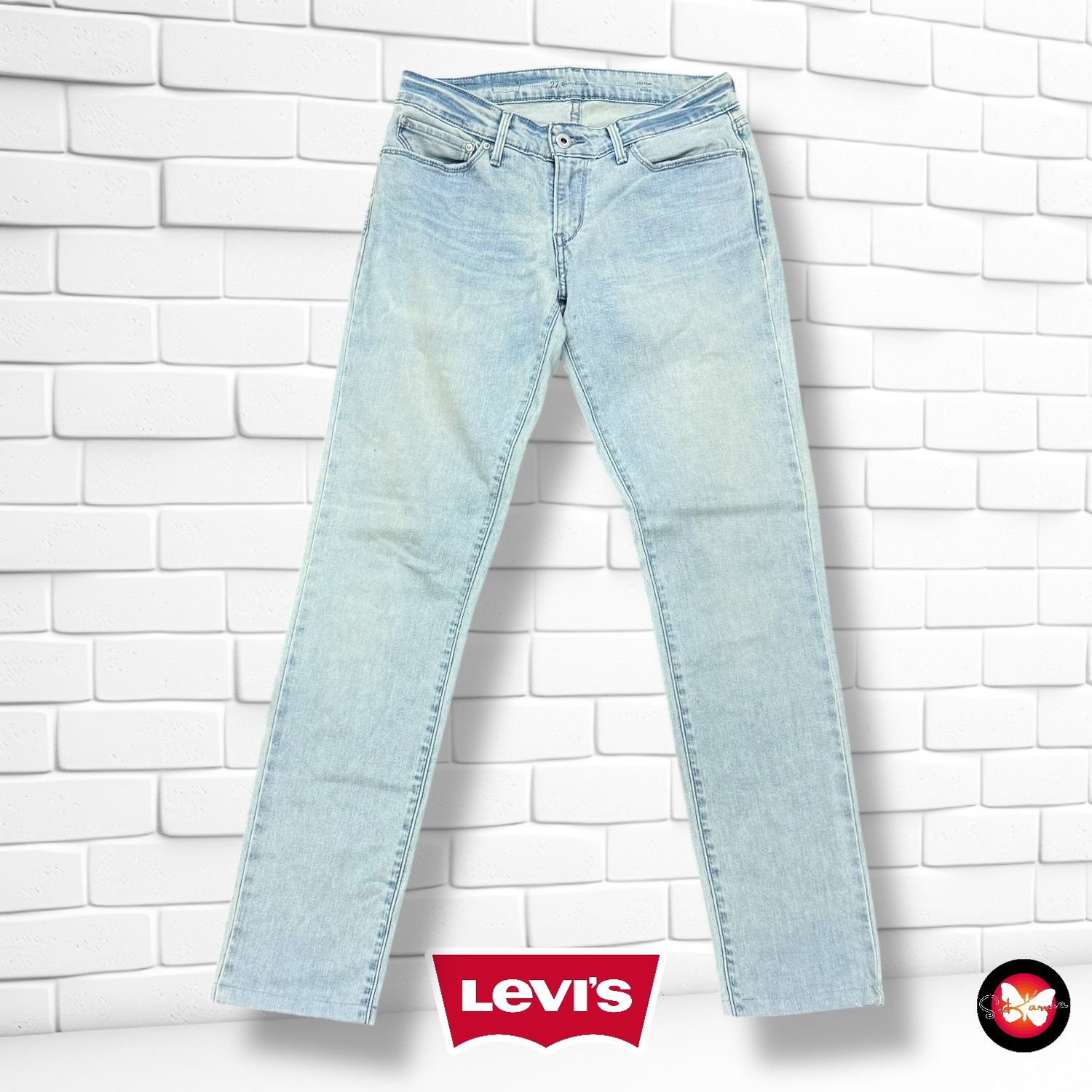 Pantalón vaquero LEVI’S DEMI CURVE Talla M (W27)