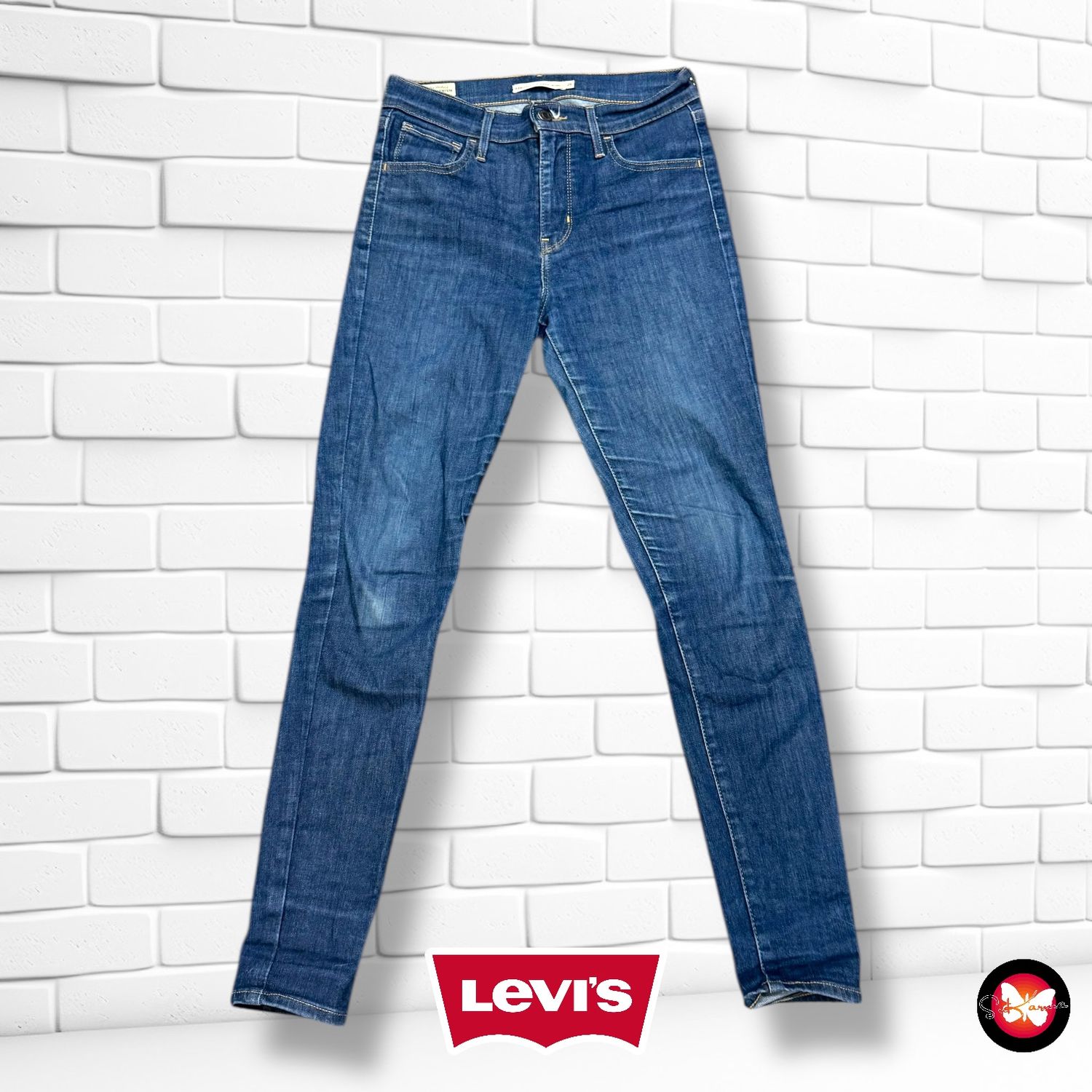 Pantalón vaquero LEVI’S 720 HIGH RISE SUPER SKINNY Talla S (W26)