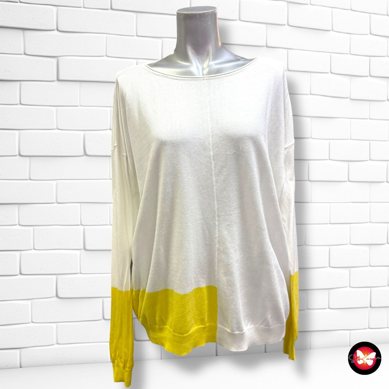 **HOY** Jersey finito de manga larga YAYA CONCEPT Talla M (grande)