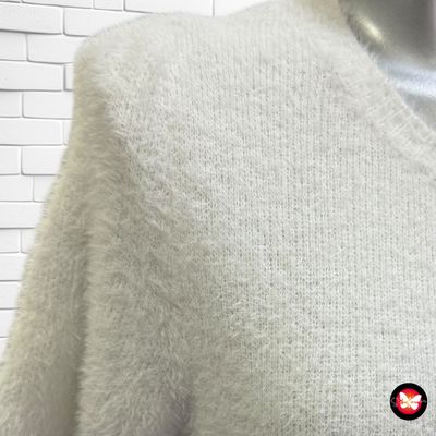 Jersey de manga corta peludito Talla M