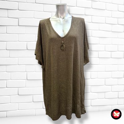 **HOY** Blusa de noche con lurex Talla XXL