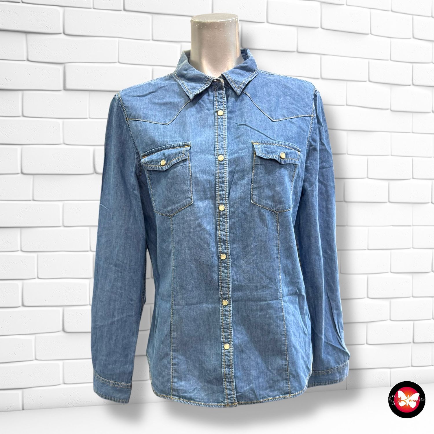 **HOY** Camisa vaquera UNITED COLORS OF BENETTON Talla M