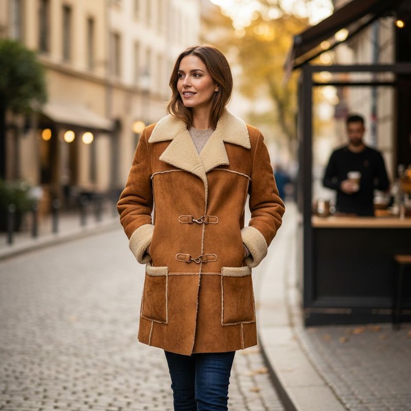 Abrigo de borreguito Talla S/M