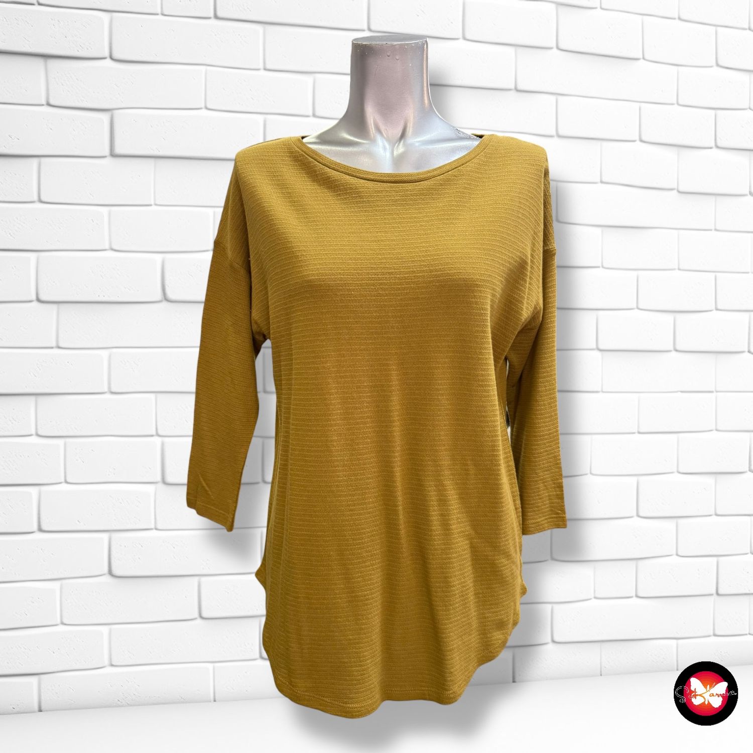 Camiseta de media manga Talla S/M