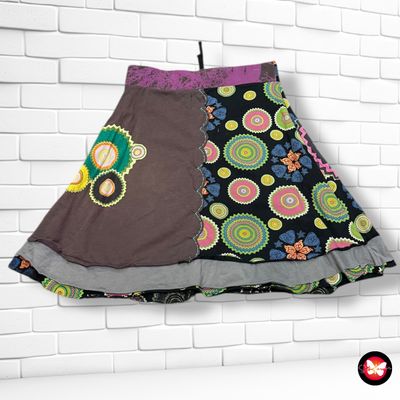 Falda de algodón DESIGUAL Talla L Falda de algodón DESIGUAL Talla L