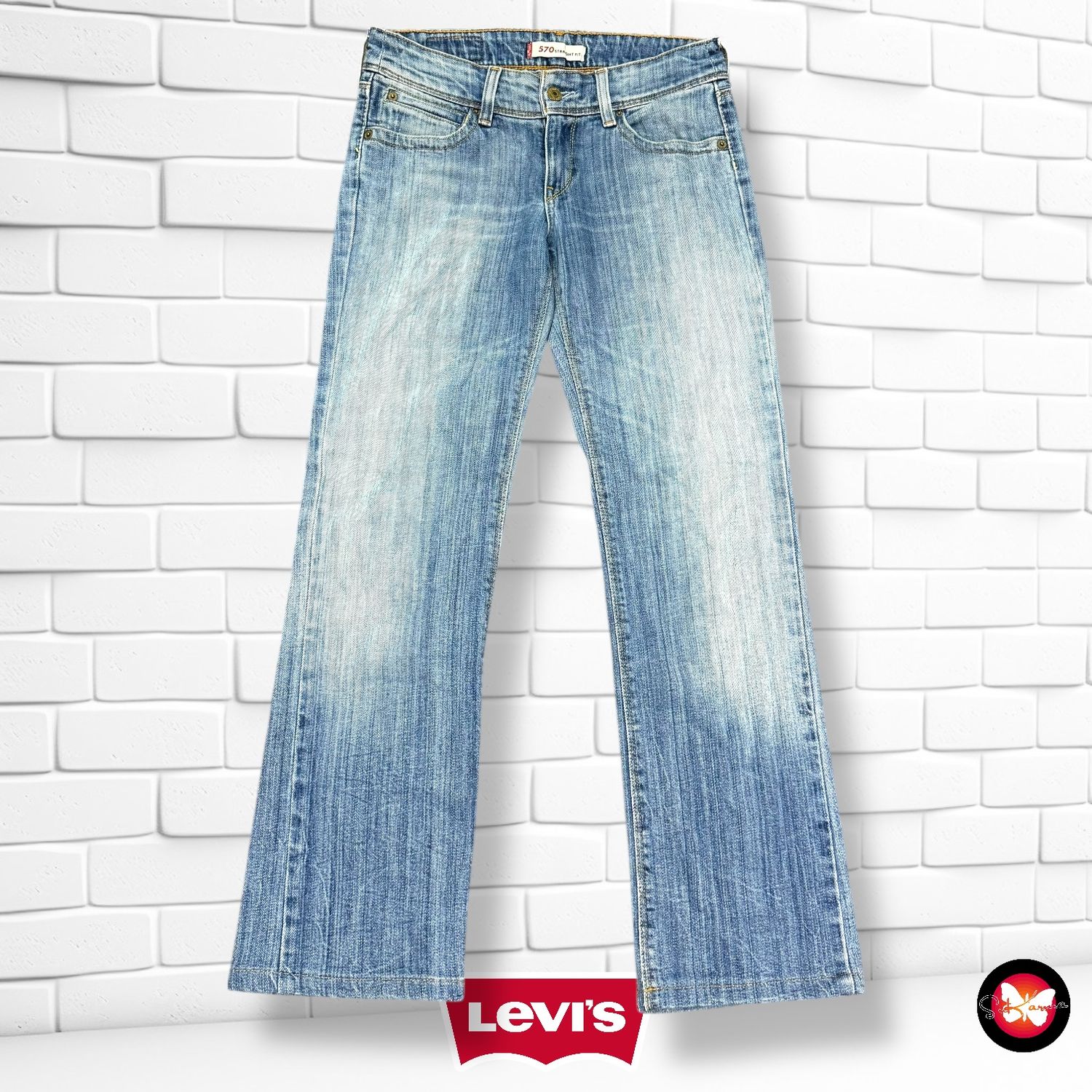 Pantalón vaquero LEVI’S 570 STRAIGHT FIT Talla M