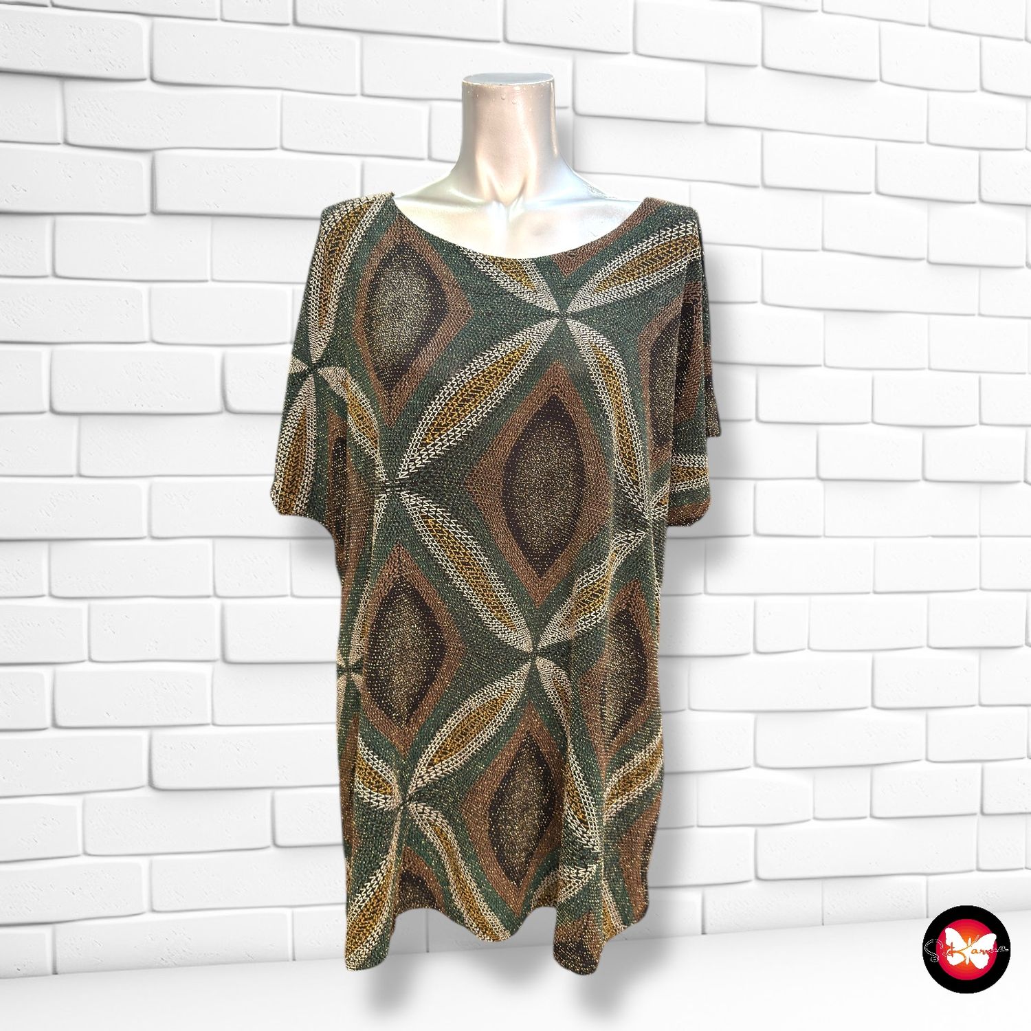 **HOY** Blusa de noche con lurex Talla Única grande