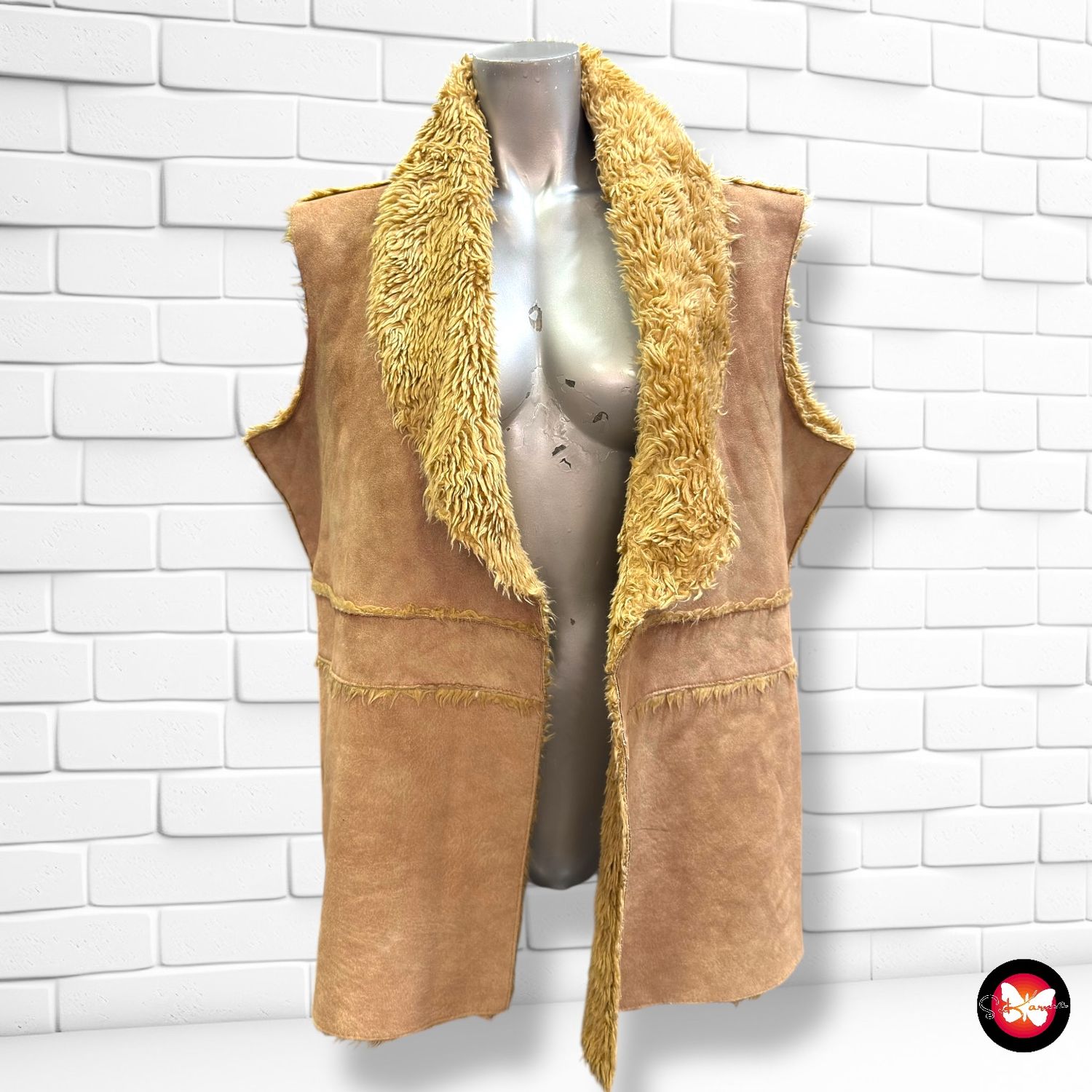 **HOY** Chaleco de borrguito PER UNA Talla L (grande)