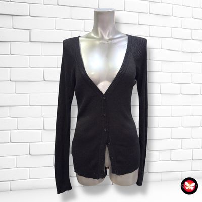 Chaqueta de punto con lurex MANGO Talla XL (pequeña)