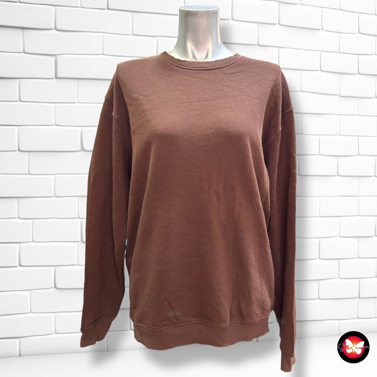 **HOY** Sudadera básica BERSHKA Talla XS (grande)