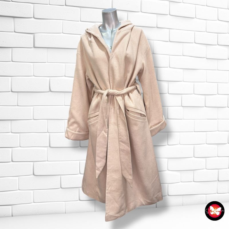 Abrigo largo de paño con capucha ASOS Talla 36