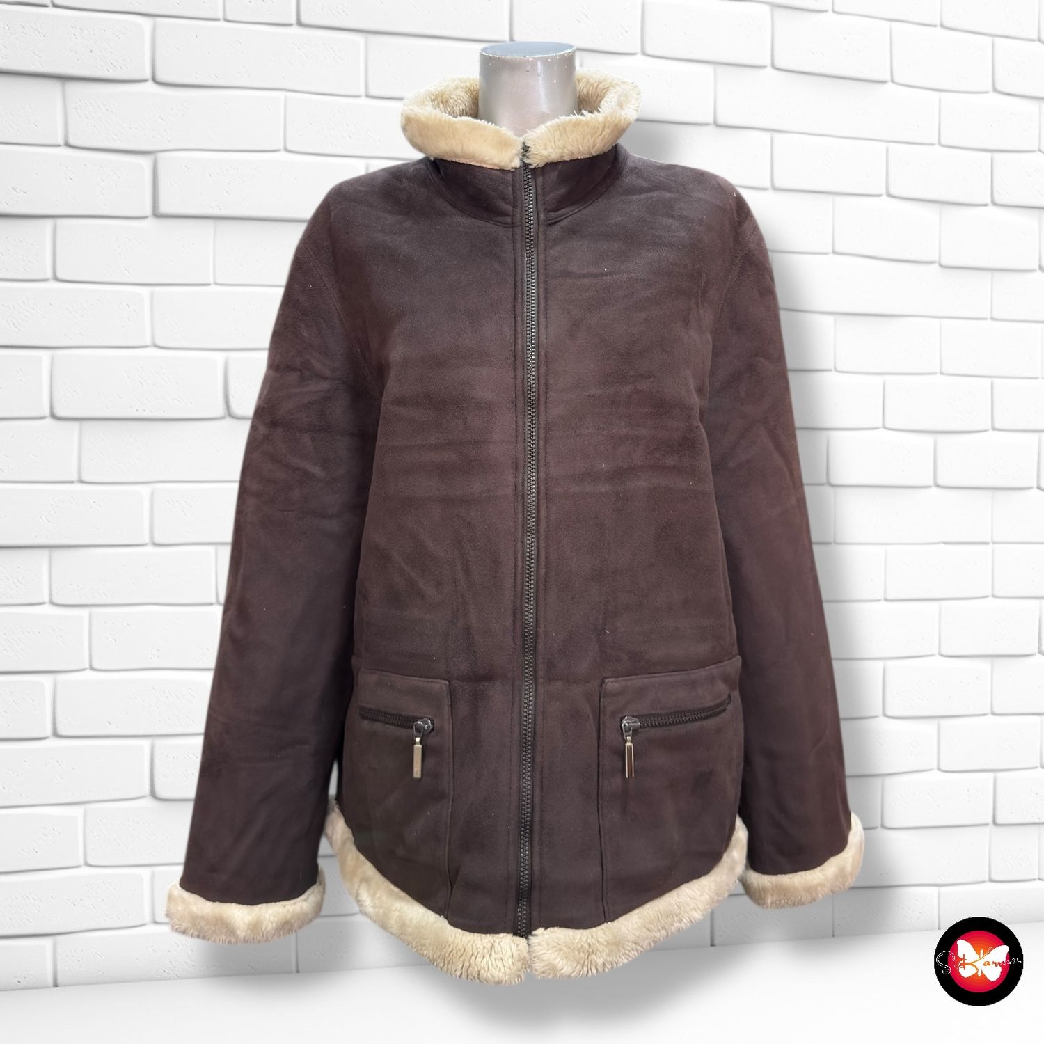 Abrigo de borreguito HAUBER Talla 42