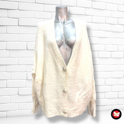 Chaqueta de punto peludita H&amp;M Talla XXL