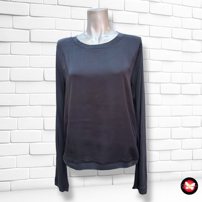 Camiseta de manga larga con frente satinado TOMMY HILFIGER Talla L