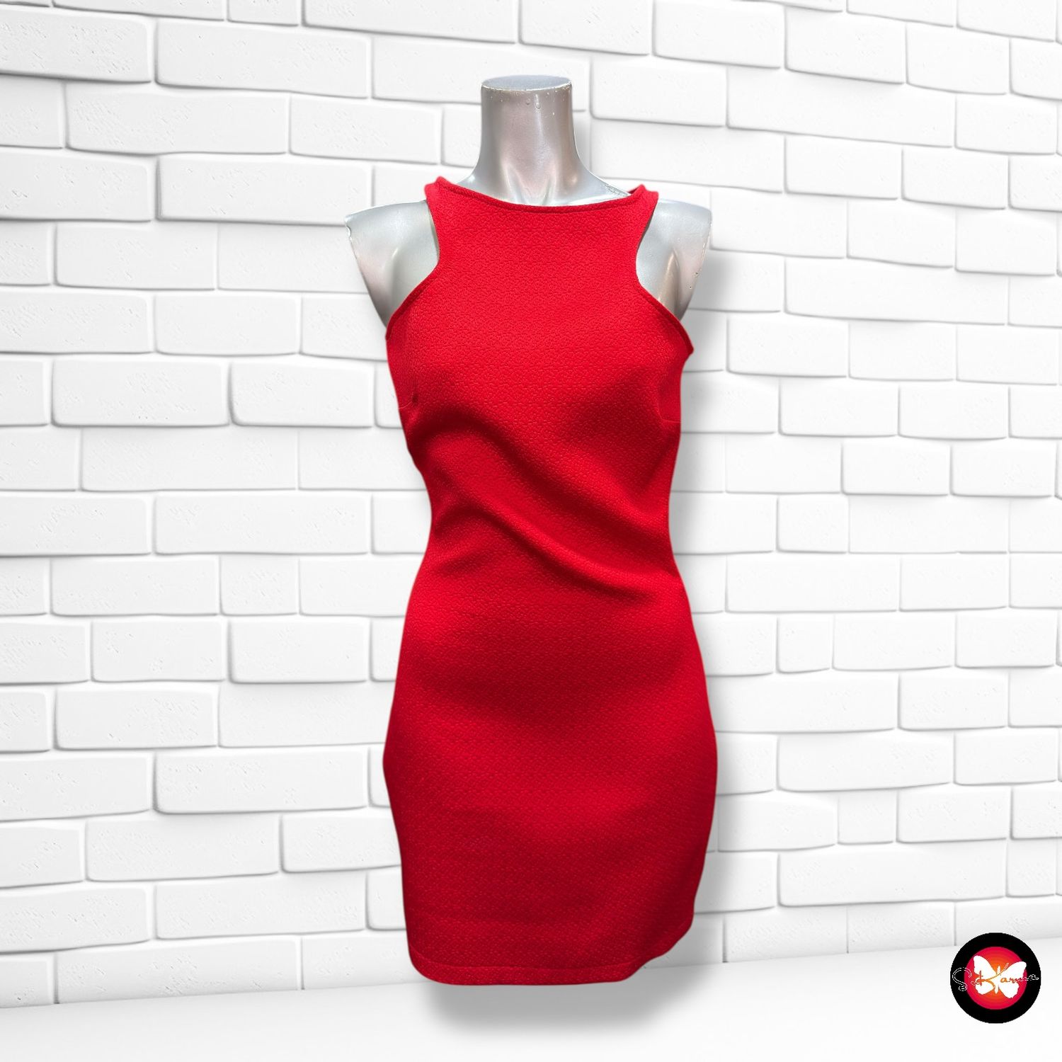 Vestido de noche halter Talla XS