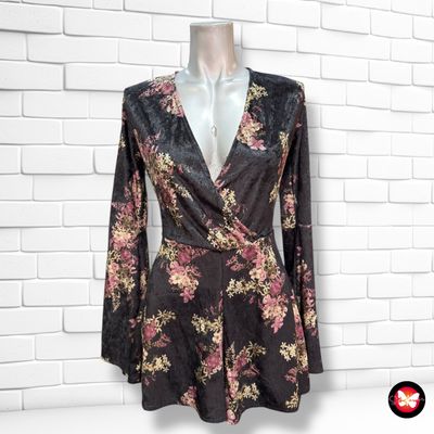 Mono corto de terciopelo PULL&amp;BEAR Talla XS