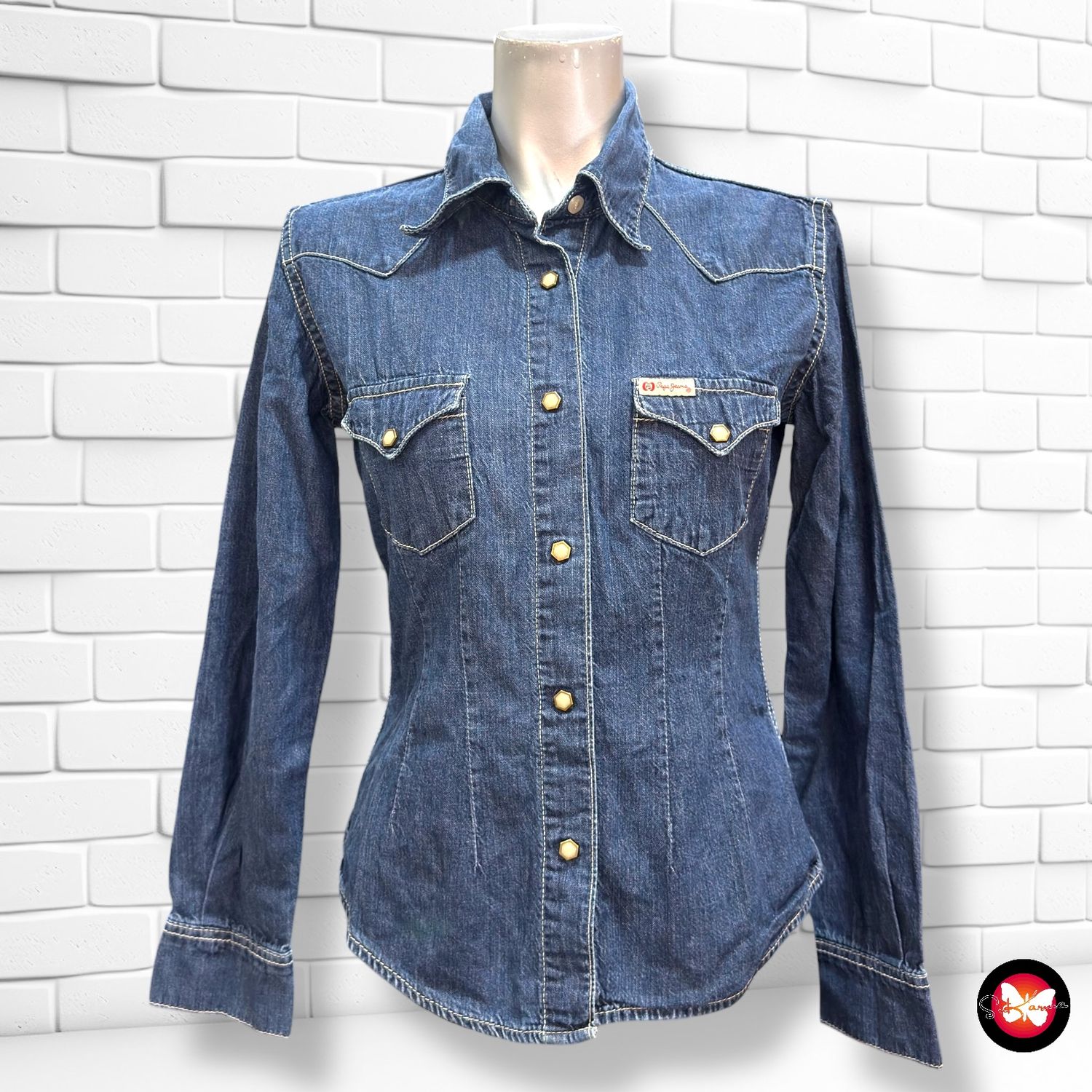 **HOY** Camisa vaquera PEPE JEANS Talla S (pequeña)