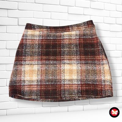 Falda de paño de cuadros PRIMARK Talla 40