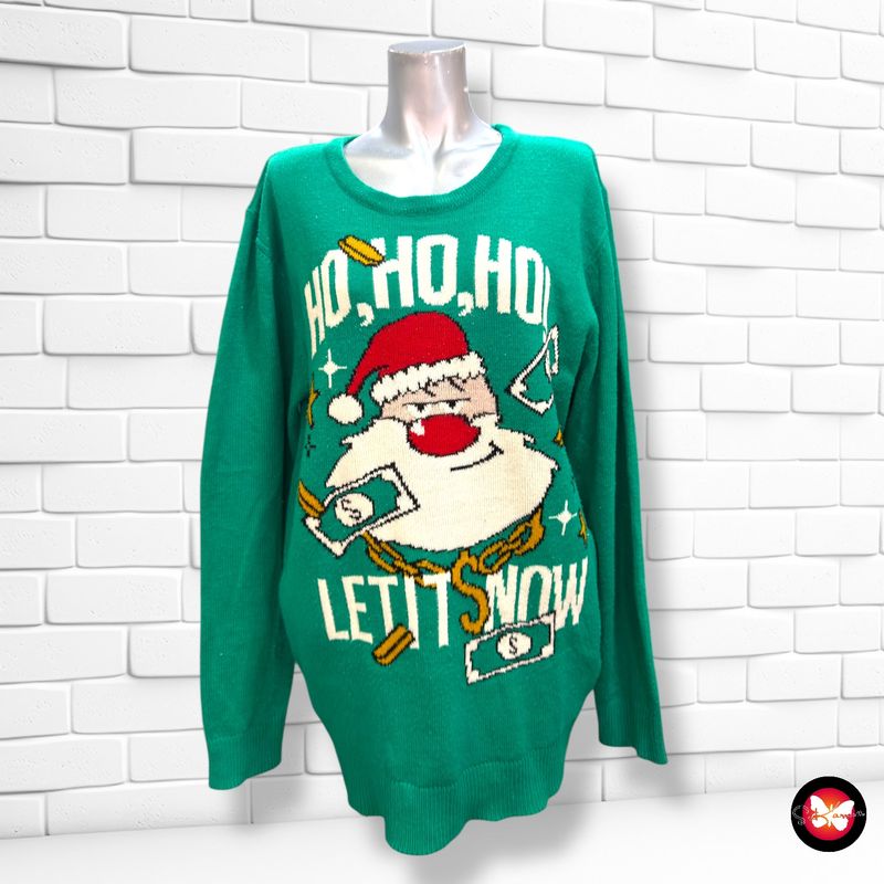 Jersey Navideño SANTA GANGSTER Talla L