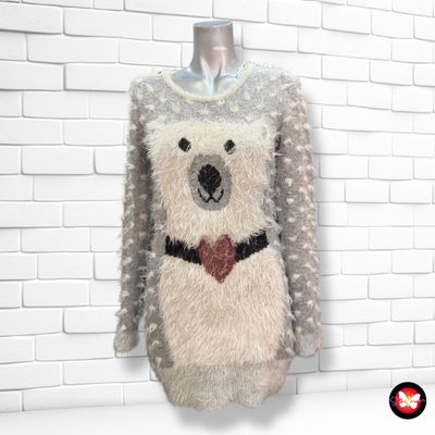 **HOY** Jersey Navideño peludito Talla S