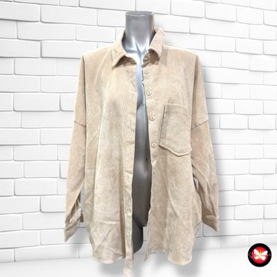 Sobre camisa de pana ZARA Talla L