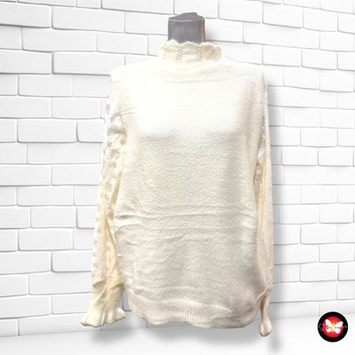 **HOY** Jersey de manga larga con corazones Talla S/M