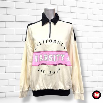 Sudadera “CALIFORNIA VARSITY" LOAVIES Talla S (grande)