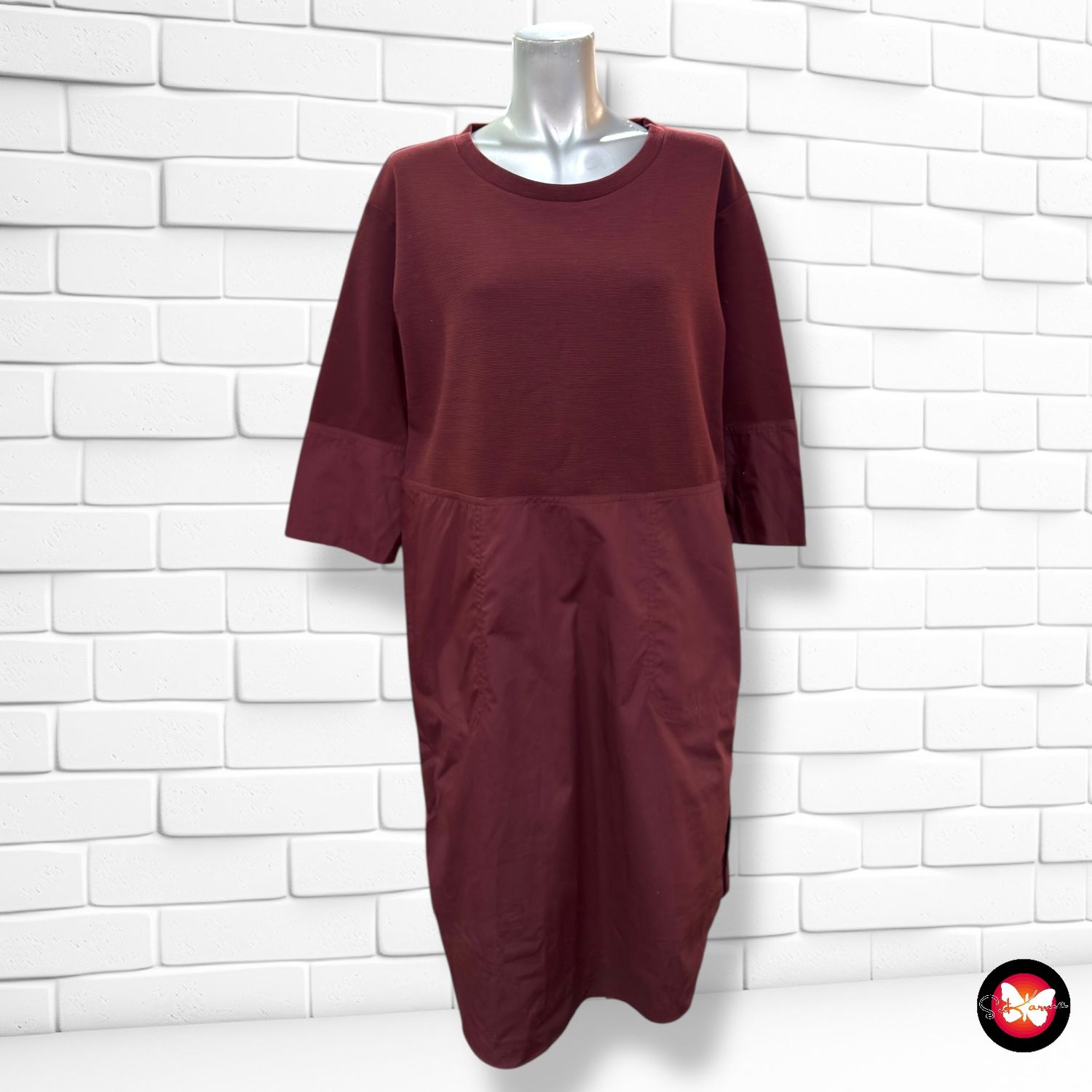 Vestido de media manga COS Talla S