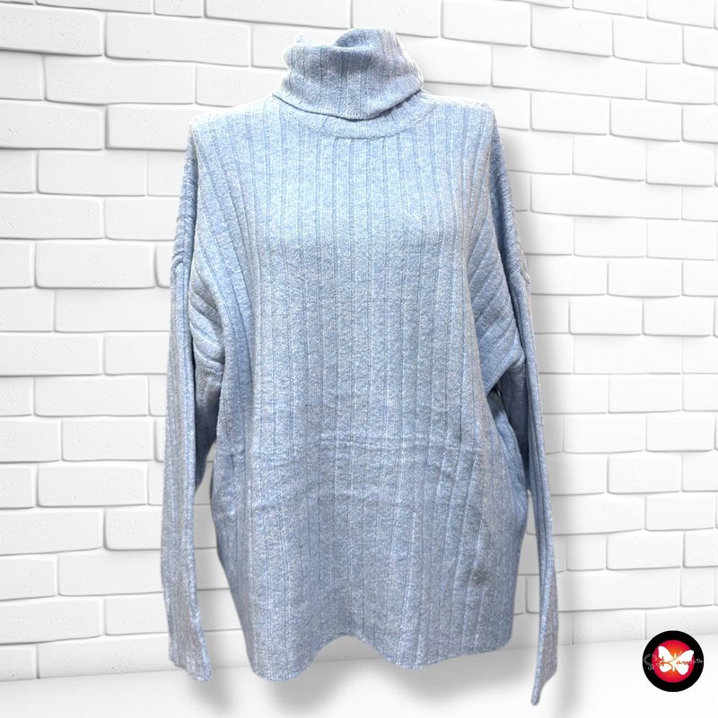 **HOY** Jersey de manga larga y cuello alto BERSHKA Talla S (grande)