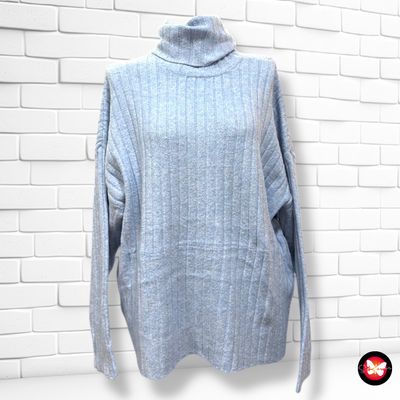 **HOY** Jersey de manga larga y cuello alto BERSHKA Talla S (grande)