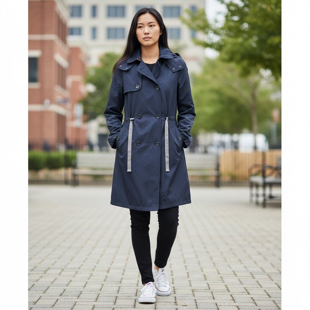 Gabardina impermeable ZARA Talla XS