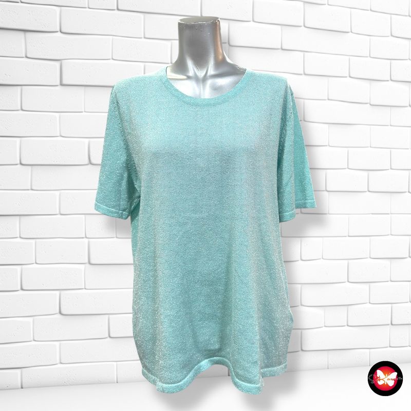 **HOY** Jersey de manga corta con lurex Talla 44