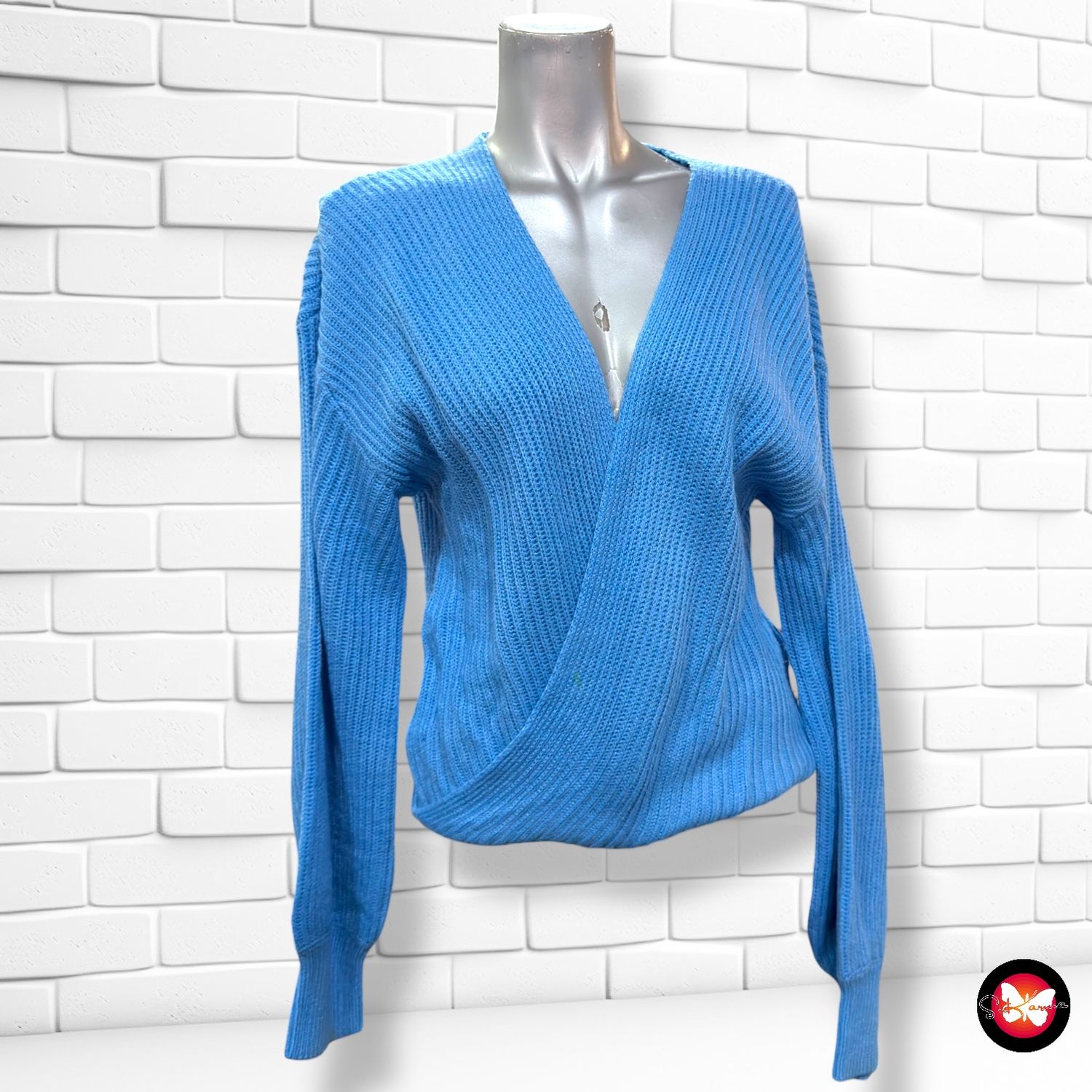 **HOY** Jersey de manga larga cruzado NOISY MAY Talla M