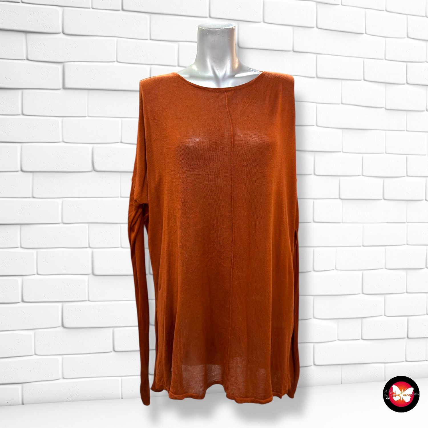 **HOY** Jersey finito de manga larga H&amp;M Talla S