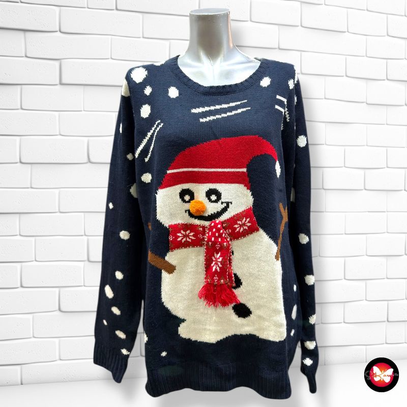 **HOY** Jersey Navideño “MUÑECO DE NIEVE” Talla Hombre M