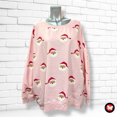 **HOY** Sudadera Navideña “MINI SANTAS” Talla XL/XXL