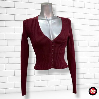 **HOY** Chaqueta de punto canalé STRADIVARIUS Talla S