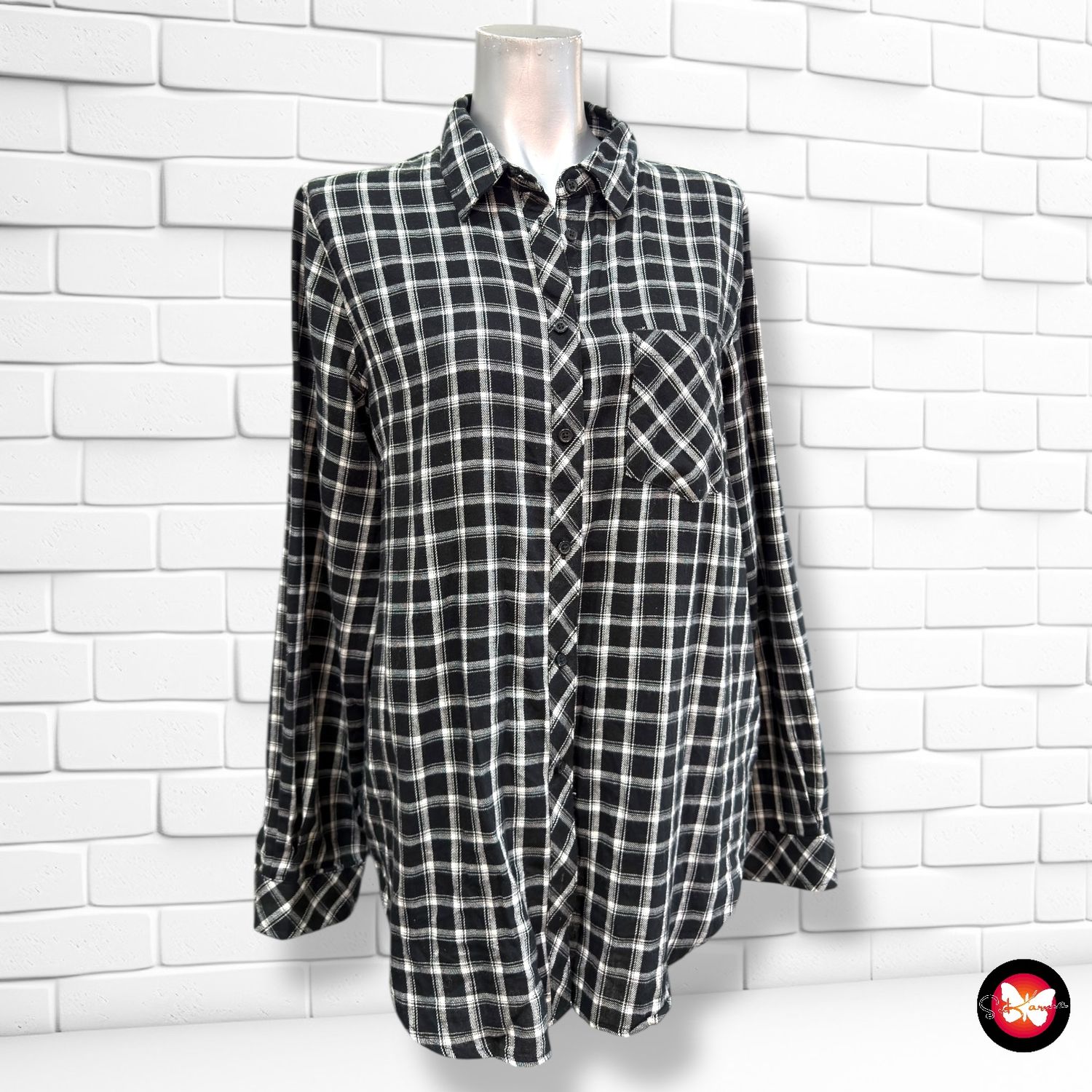 **HOY** Camisa de cuadros ESMARA Talla 38