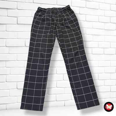 **HOY** Pantalón jogger de vestir de cuadros BPC Talla 42