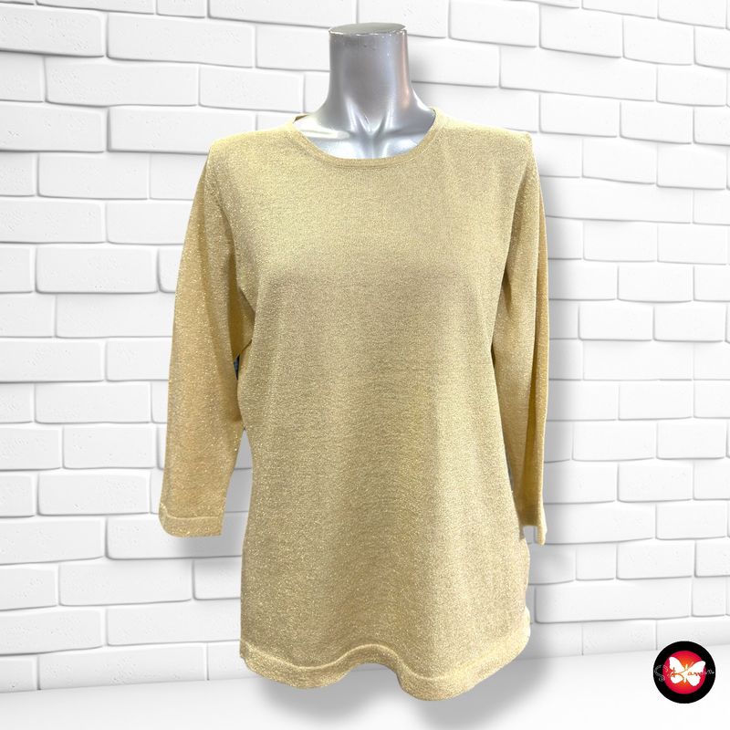 **HOY** Jersey de media manga con lurex Talla L