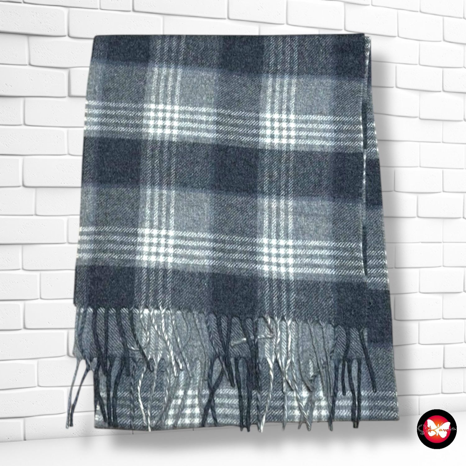 **HOY** Bufanda de cuadros unisex