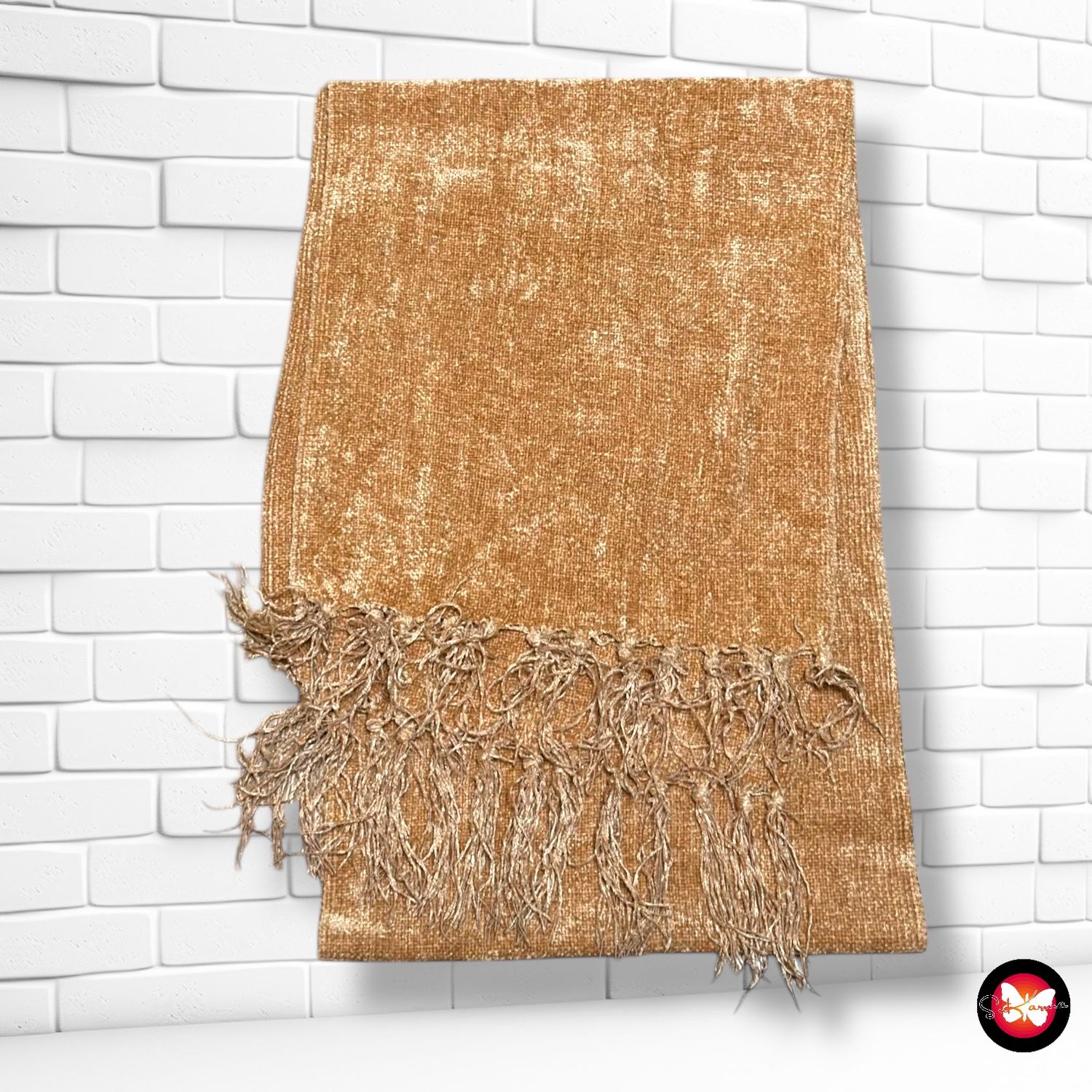 **HOY** Bufanda de lana de terciopelo