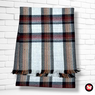 **HOY** Bufanda de cuadros unisex