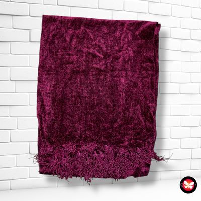 **HOY** Bufanda de lana de terciopelo